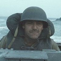 Unidentified coxswain in Saving Private Ryan